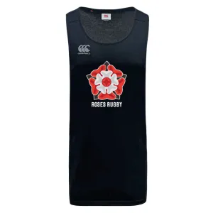 Roses Rugby Tempo Vapodri Singlet by Canterbury