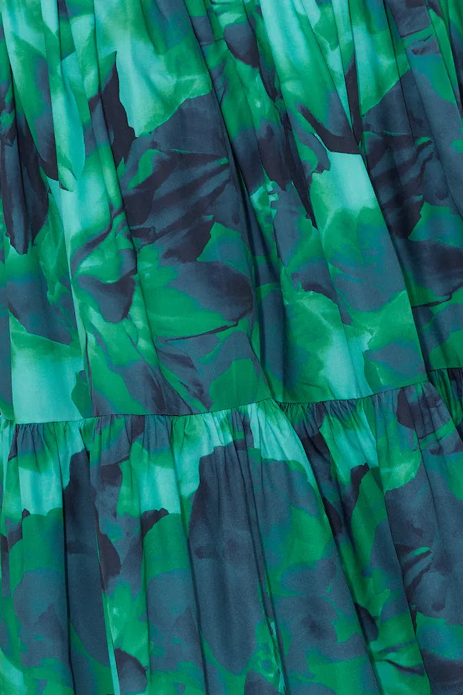RUNAWAY Ayla Maxi Skirt Calista Green