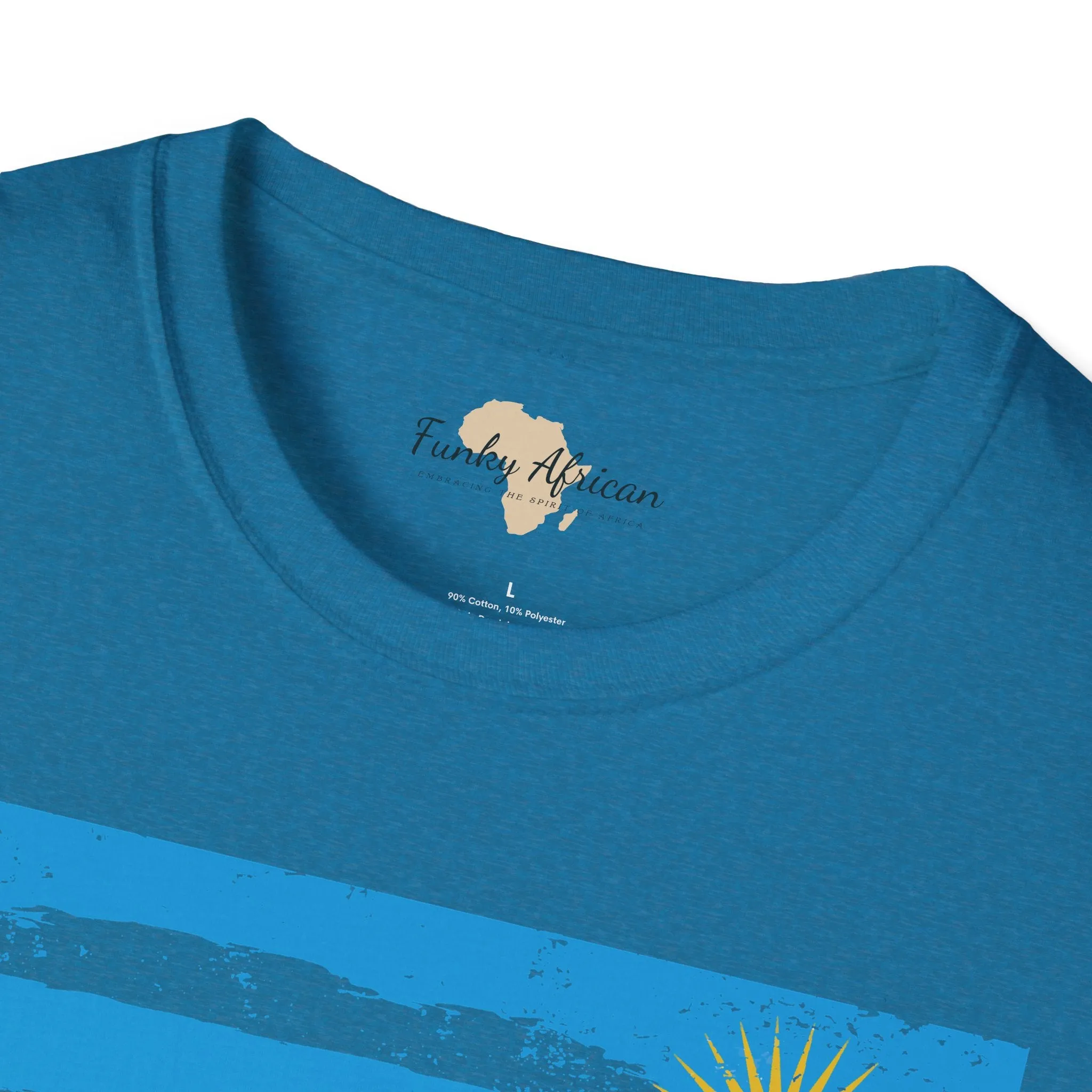 Rwanda strip unisex softstyle tee