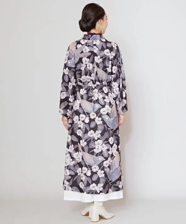 SAEZURI - One Piece Kimono Style Dress