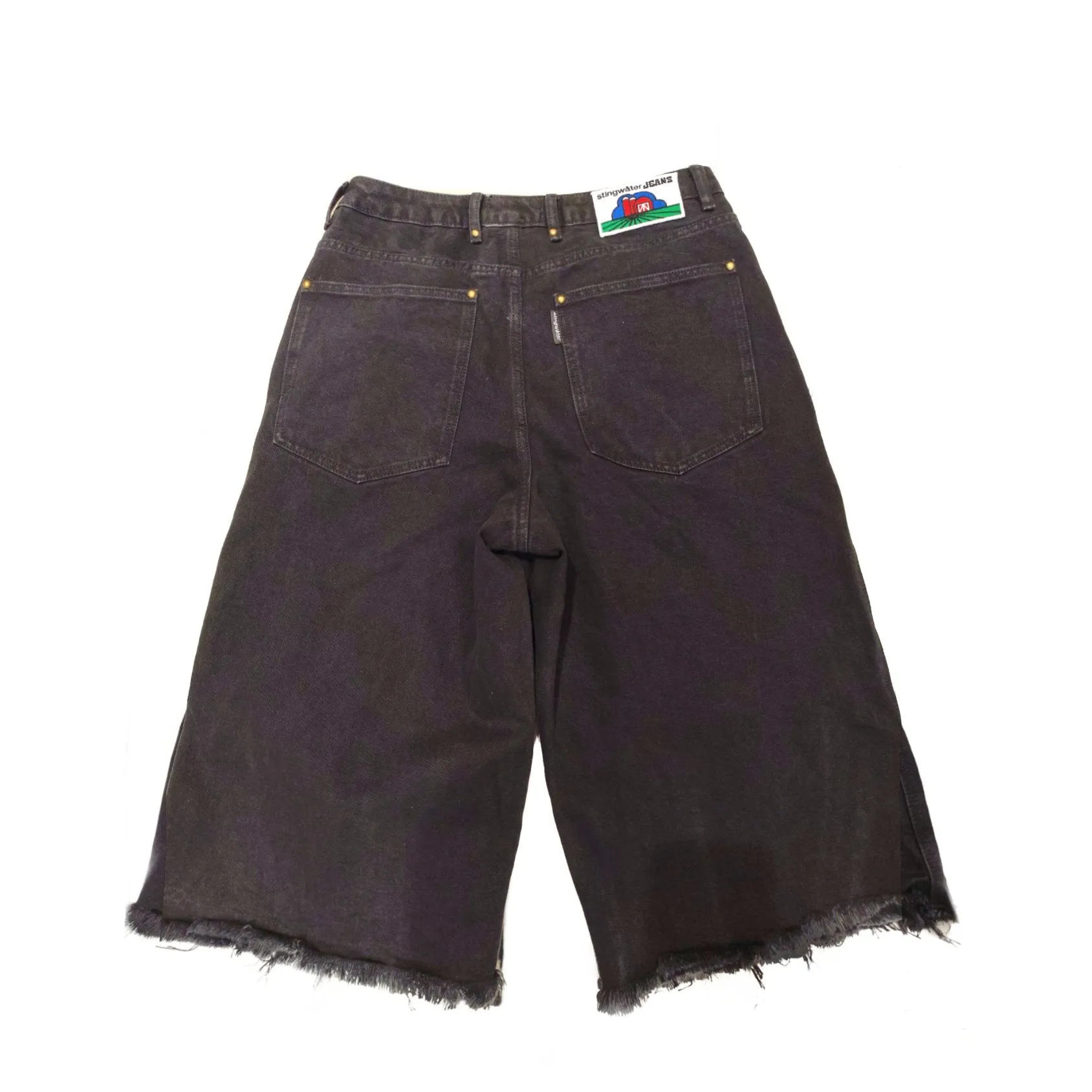 Saloon Jean Shorts Black