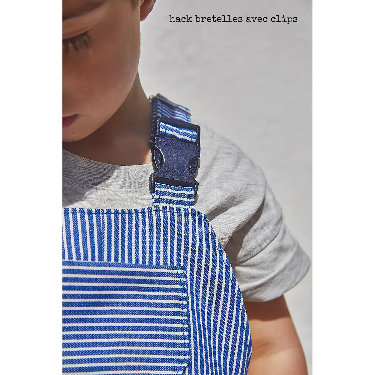 Salopette LYON Kids -  patron de couture pochette - IKATEE
