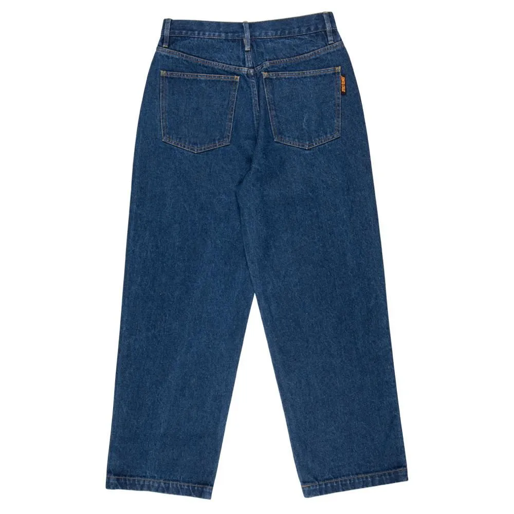 Santa Cruz Womens Pant Classic Baggy Jeans - Classic Blue