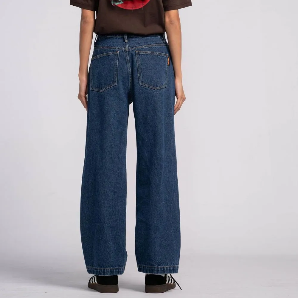 Santa Cruz Womens Pant Classic Baggy Jeans - Classic Blue