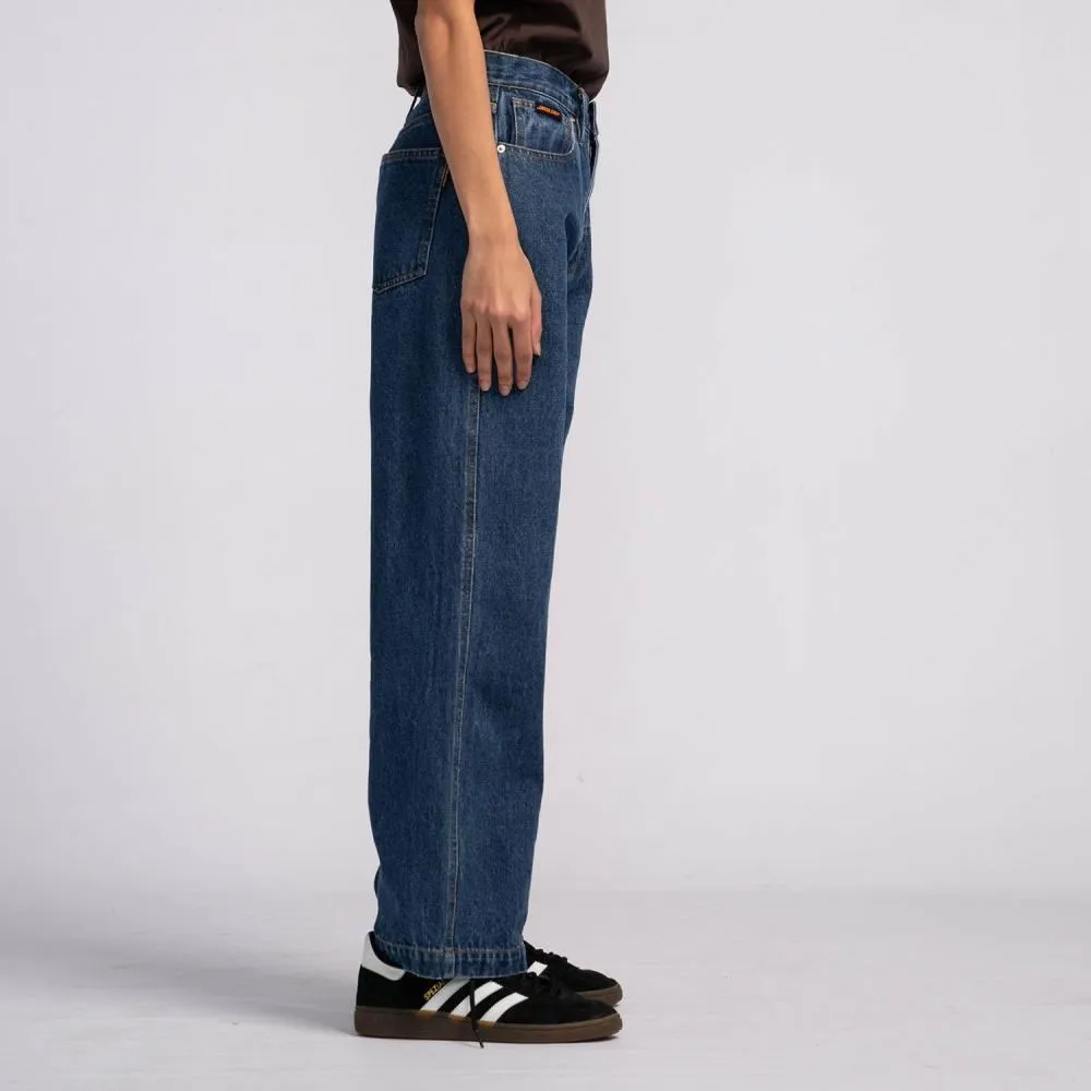 Santa Cruz Womens Pant Classic Baggy Jeans - Classic Blue