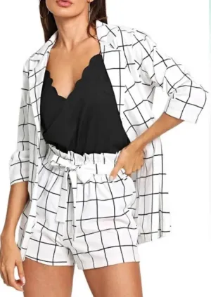 Savannah Blazer and Short Set