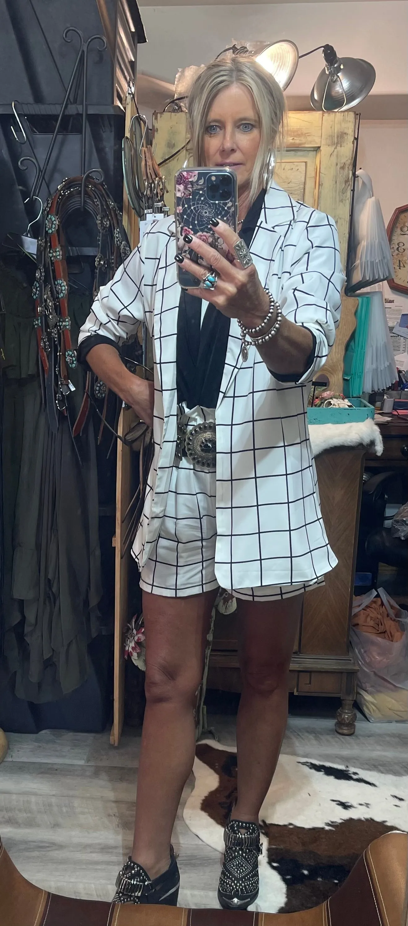 Savannah Blazer and Short Set