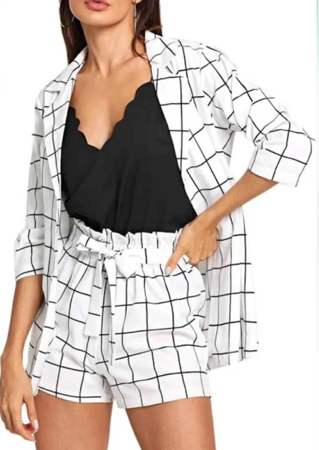 Savannah Blazer and Short Set