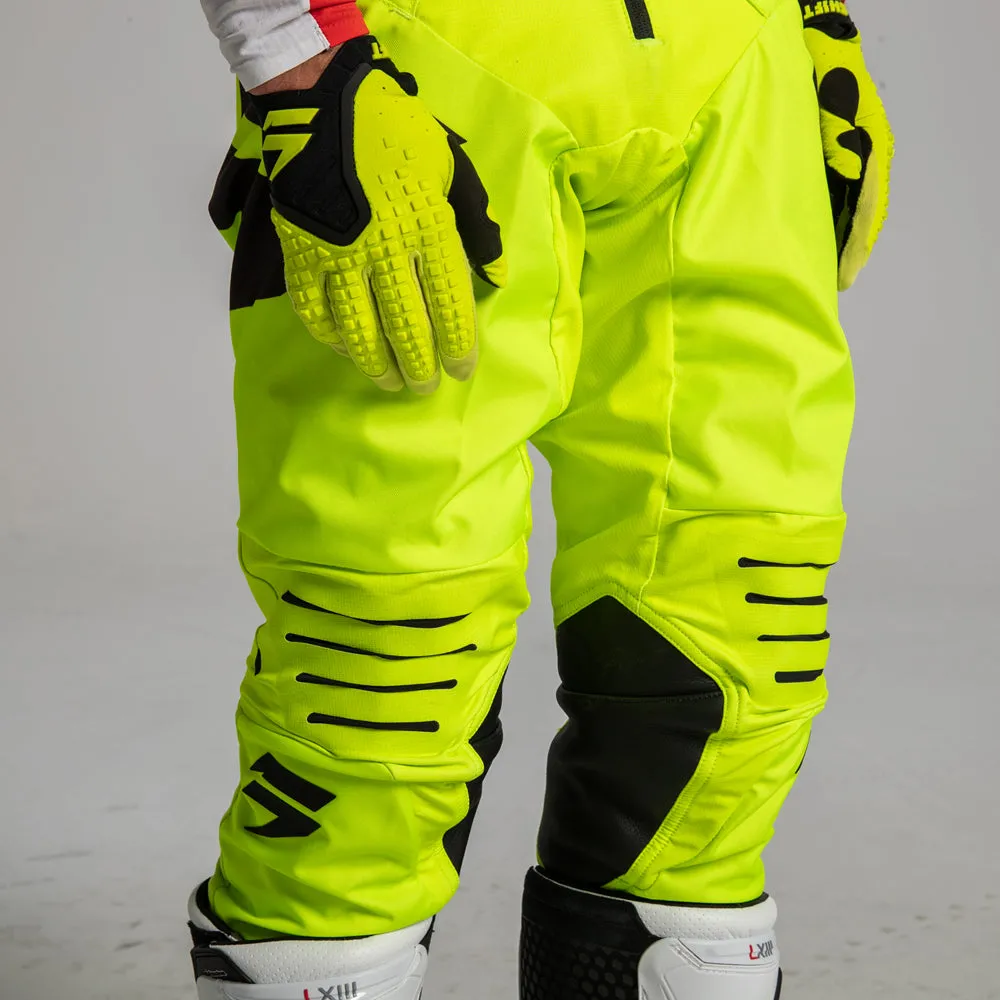 SHIFT 3LACK LABEL RACE PANTS [FLO YELLOW]