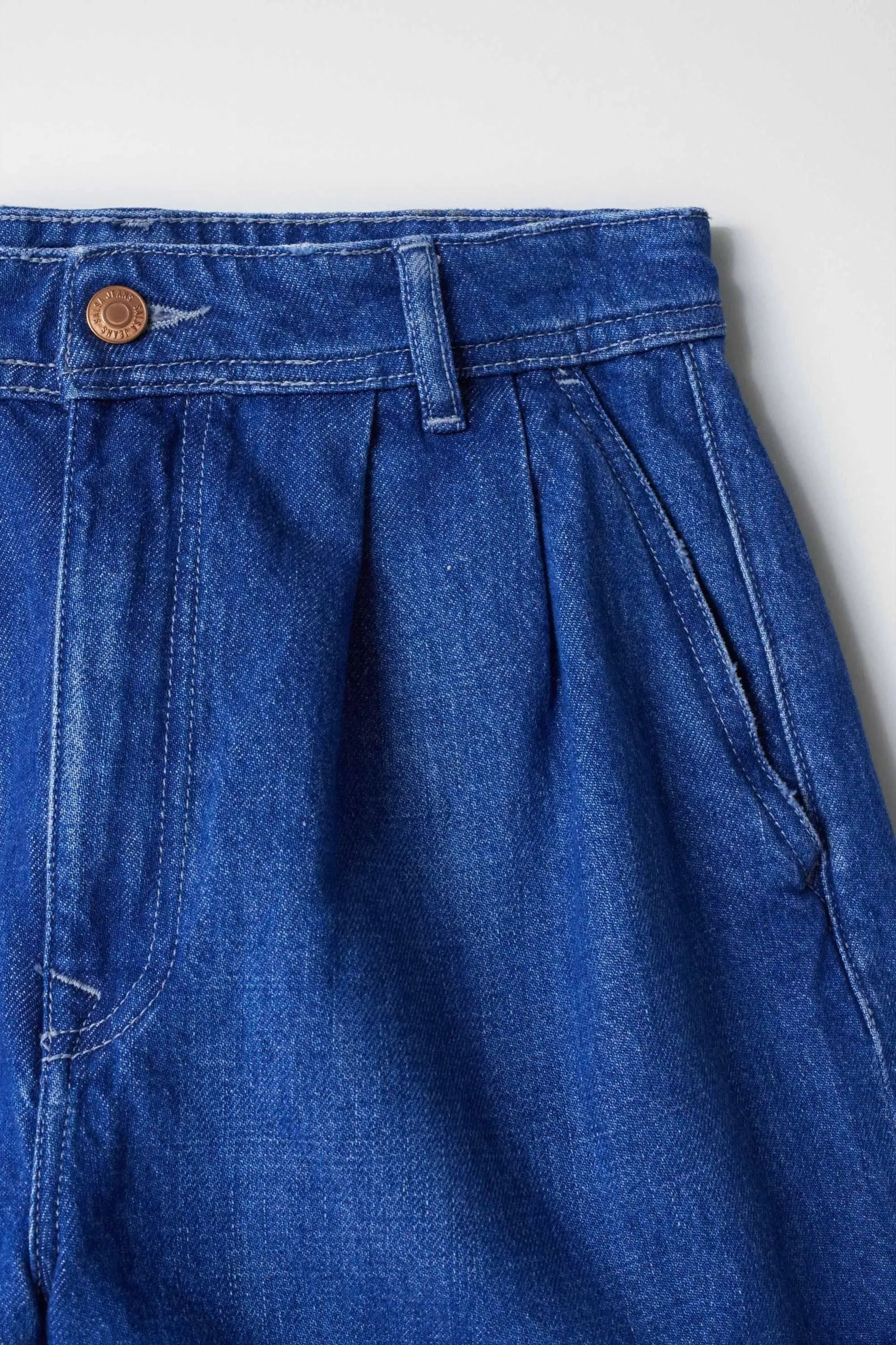 Shorts Salsa Jeans Baggy Bright Blue
