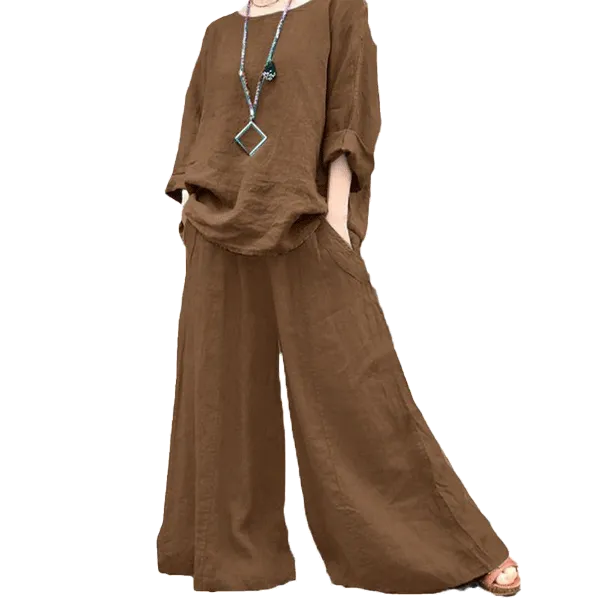 Solid color two piece suit-D839 | Inspanda