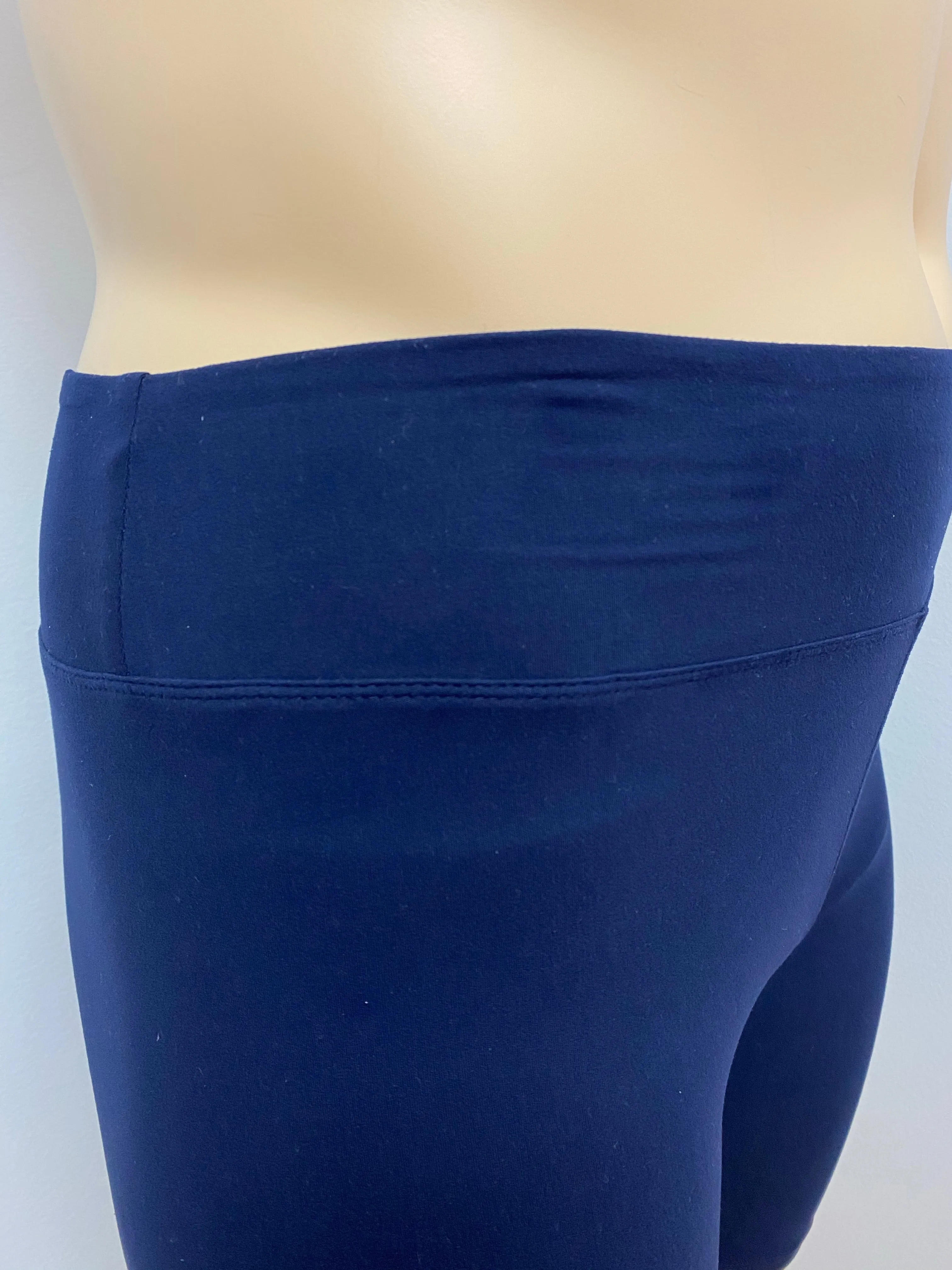 Solid Yoga Waistband Biker Shorts