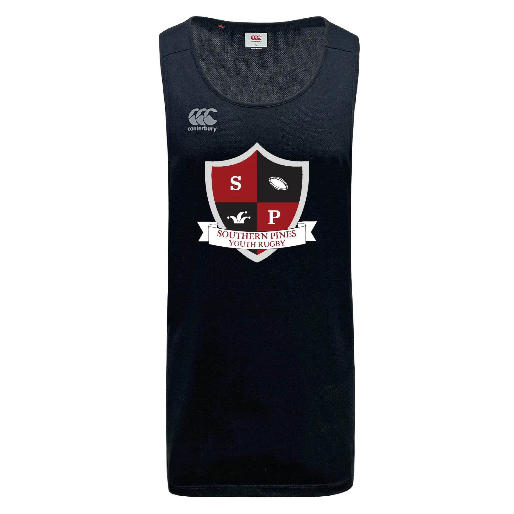 Southern Pines Youth Rugby Tempo Vapodri Singlet by Canterbury