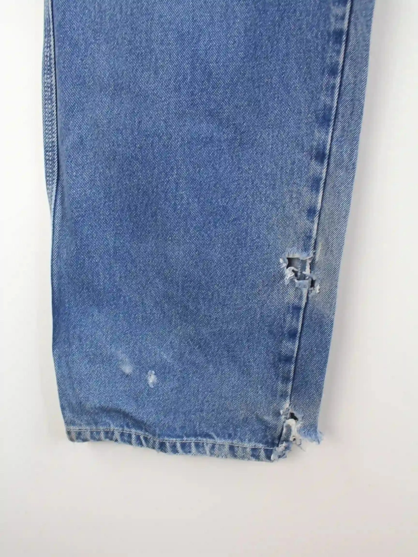 Southpole y2k Embroidered Baggy Jeans Blau W36