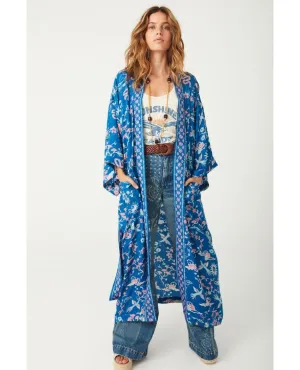 Spell Desert Bandita Kimono Cobalt