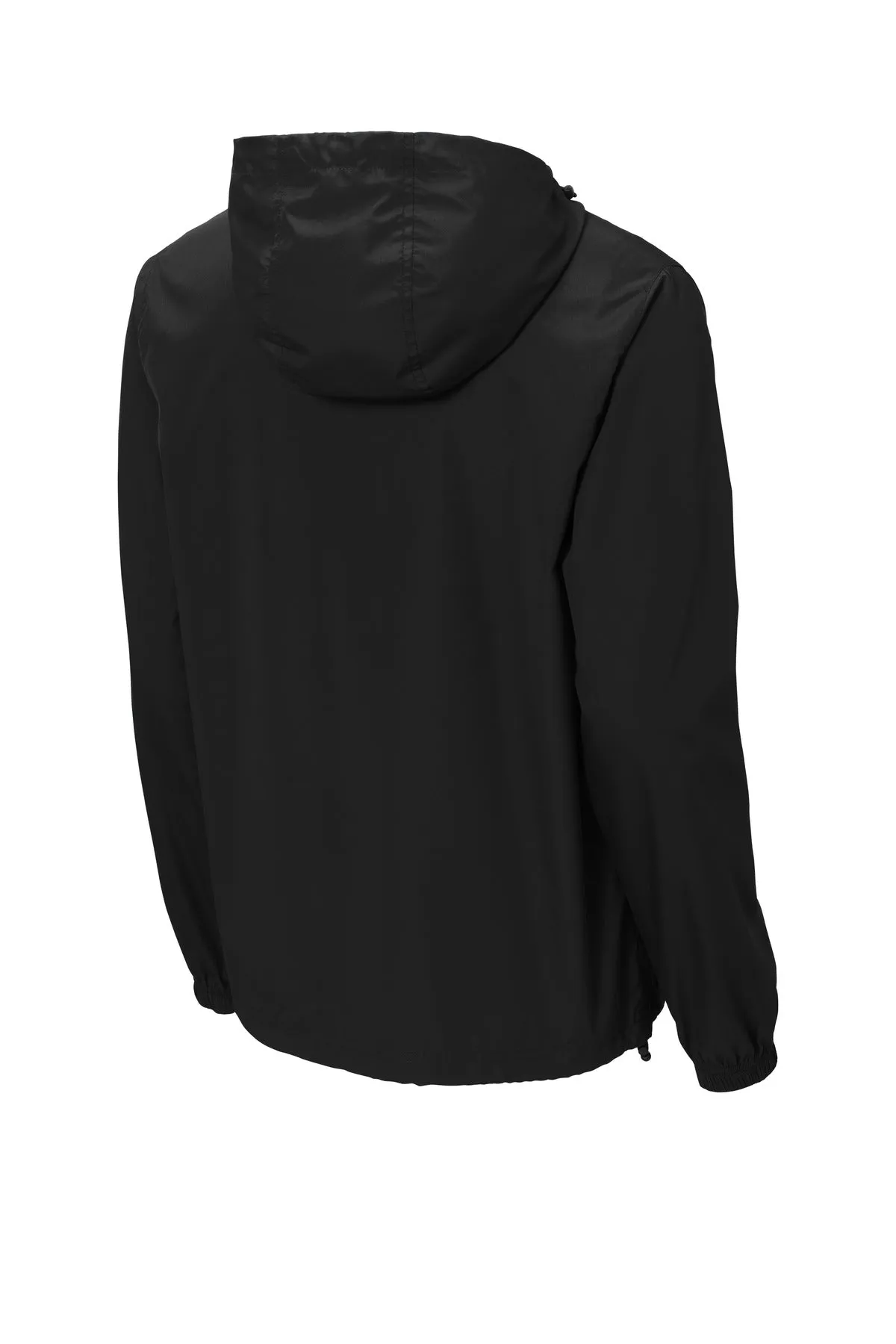 Sport-Tek  Packable Anorak. JST66 Black