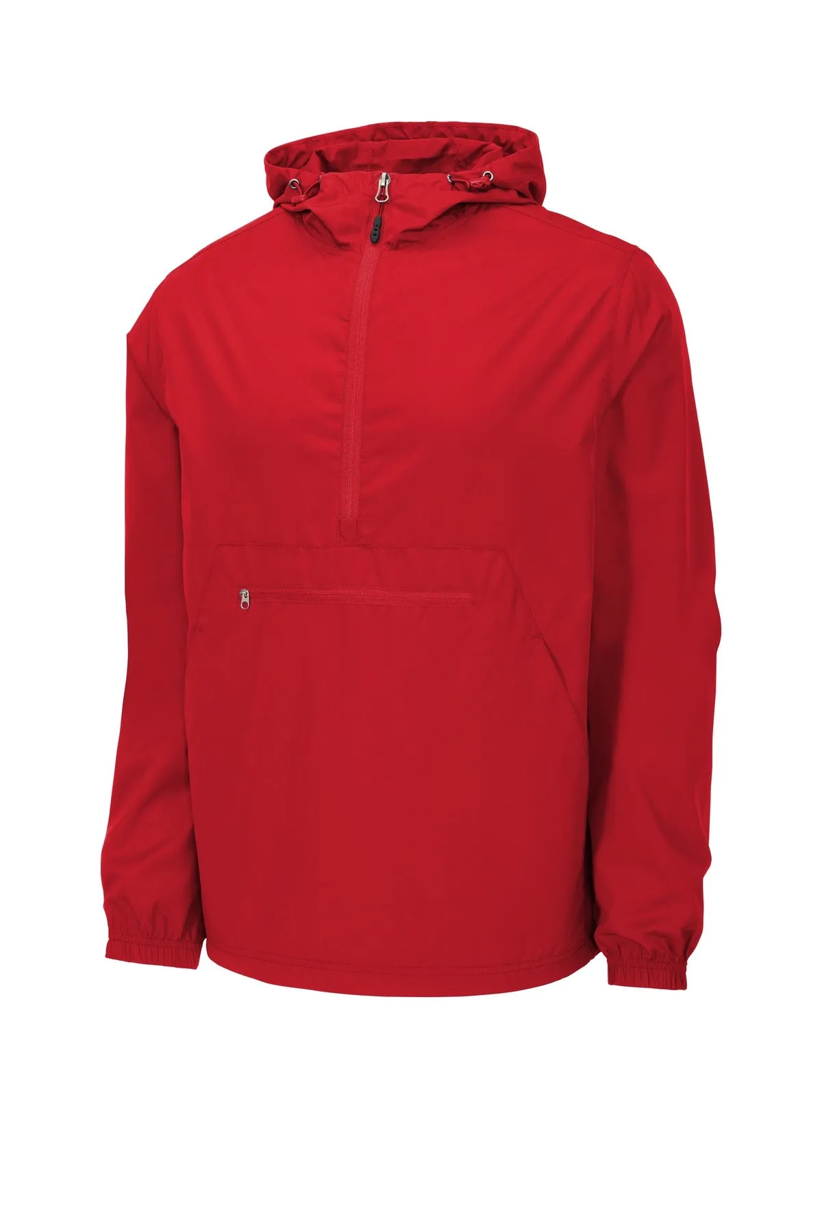 Sport-Tek  Packable Anorak. JST66 True Red
