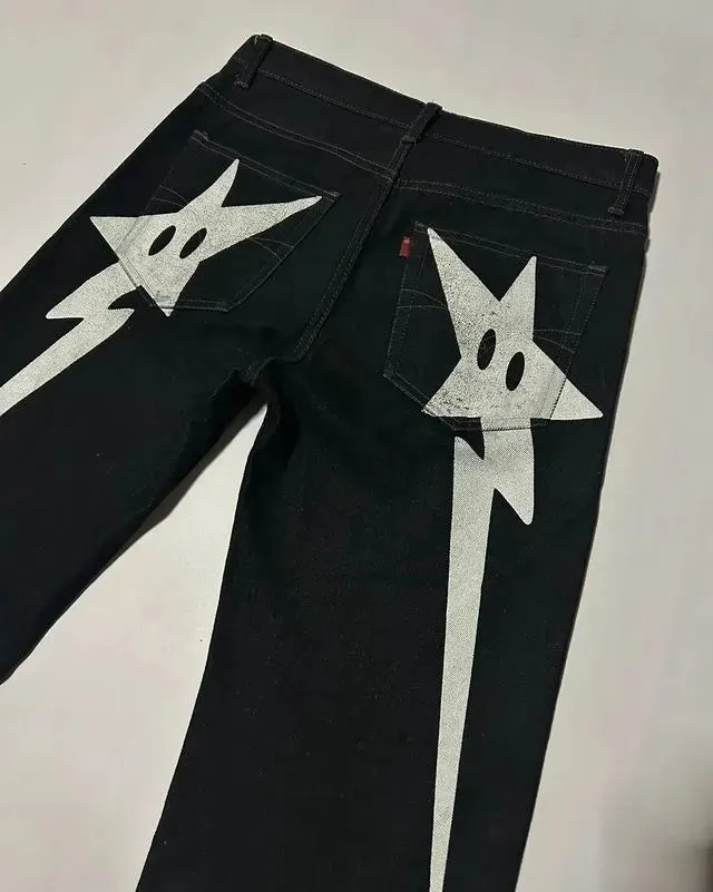 STAR CLOUD Baggy Jeans