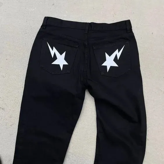 STAR CLOUD Baggy Jeans