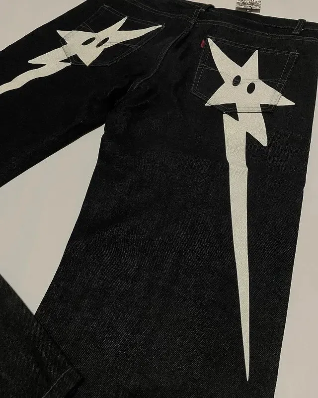 STAR CLOUD Baggy Jeans