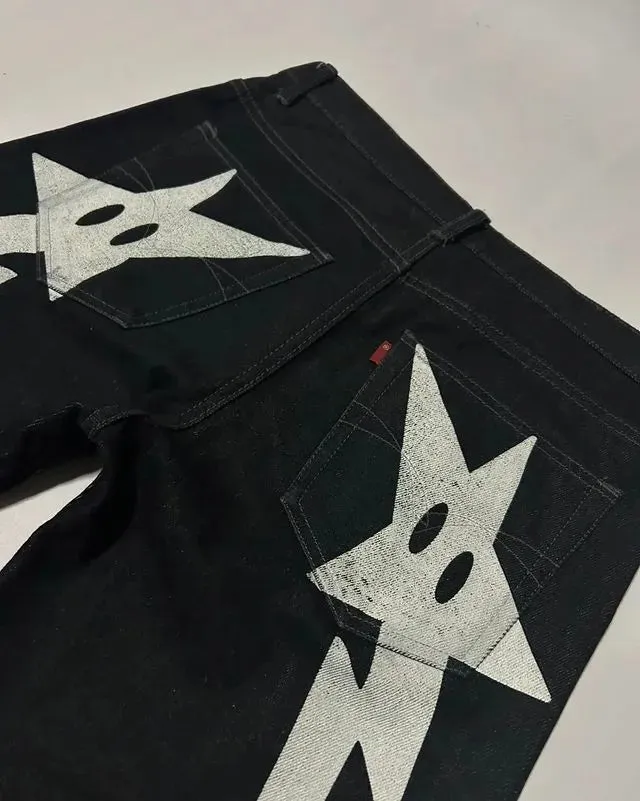 STAR CLOUD Baggy Jeans