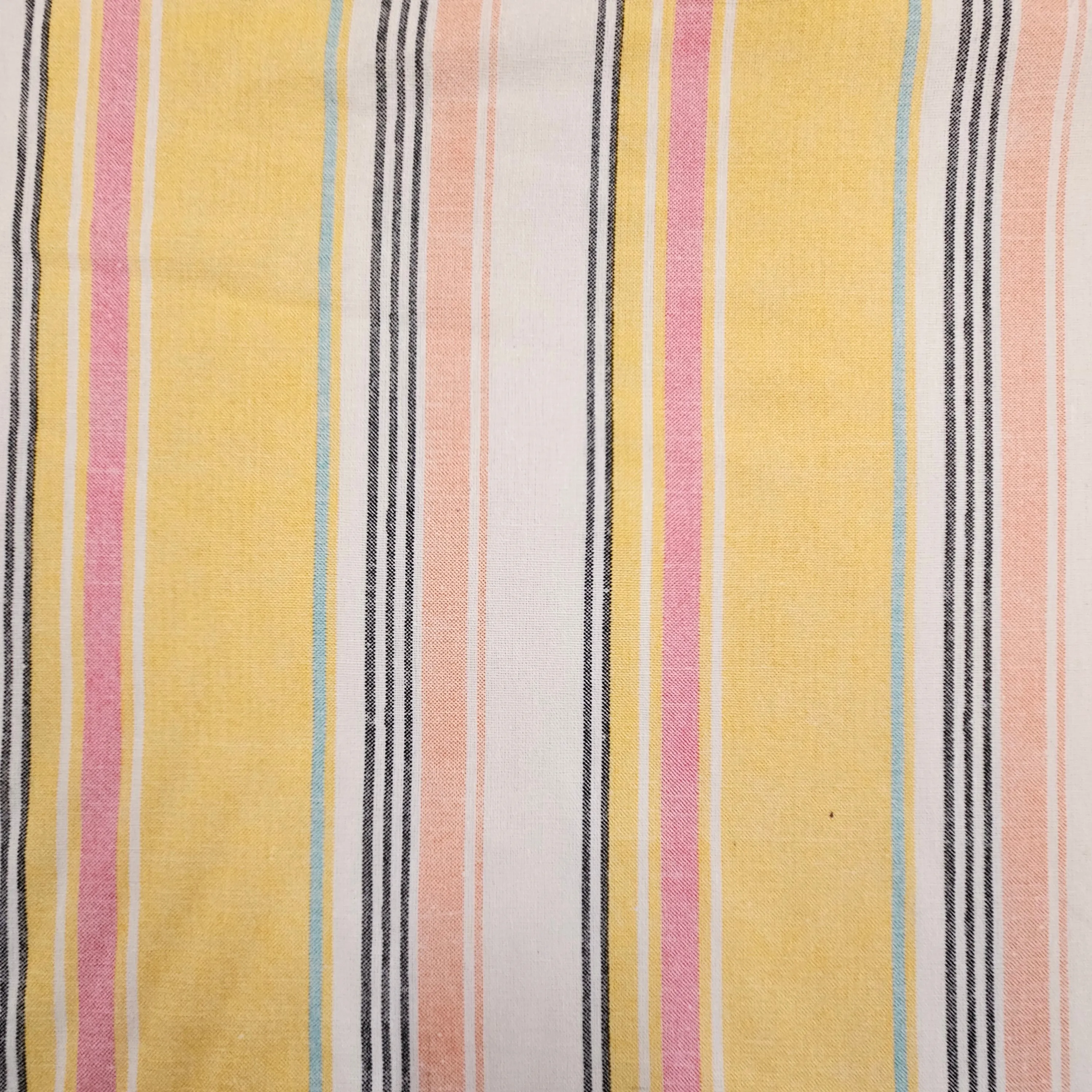 Striped Rayon/Linen Blend