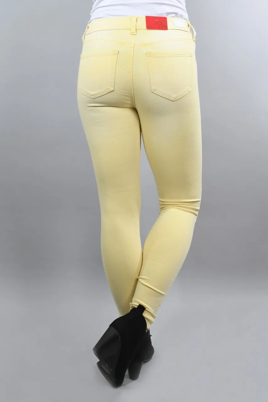 Sunshine Yellow Calypso Pants