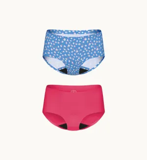 Teen Super Leakproof® No-Show Boyshort 2-Pack