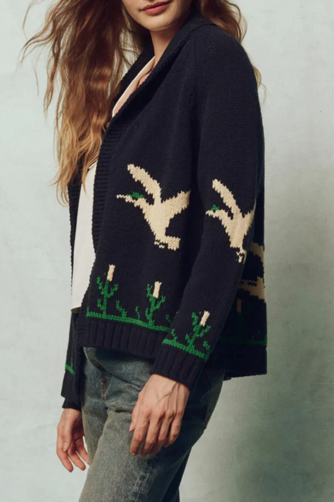 The Bird Lodge Cardigan | Navy
