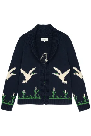 The Bird Lodge Cardigan | Navy