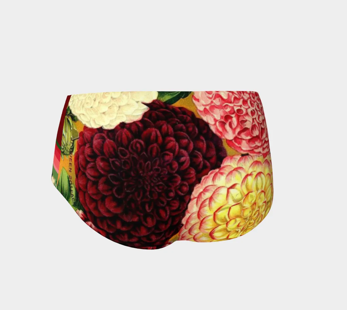 The Dahlia Bush Swim Briefs