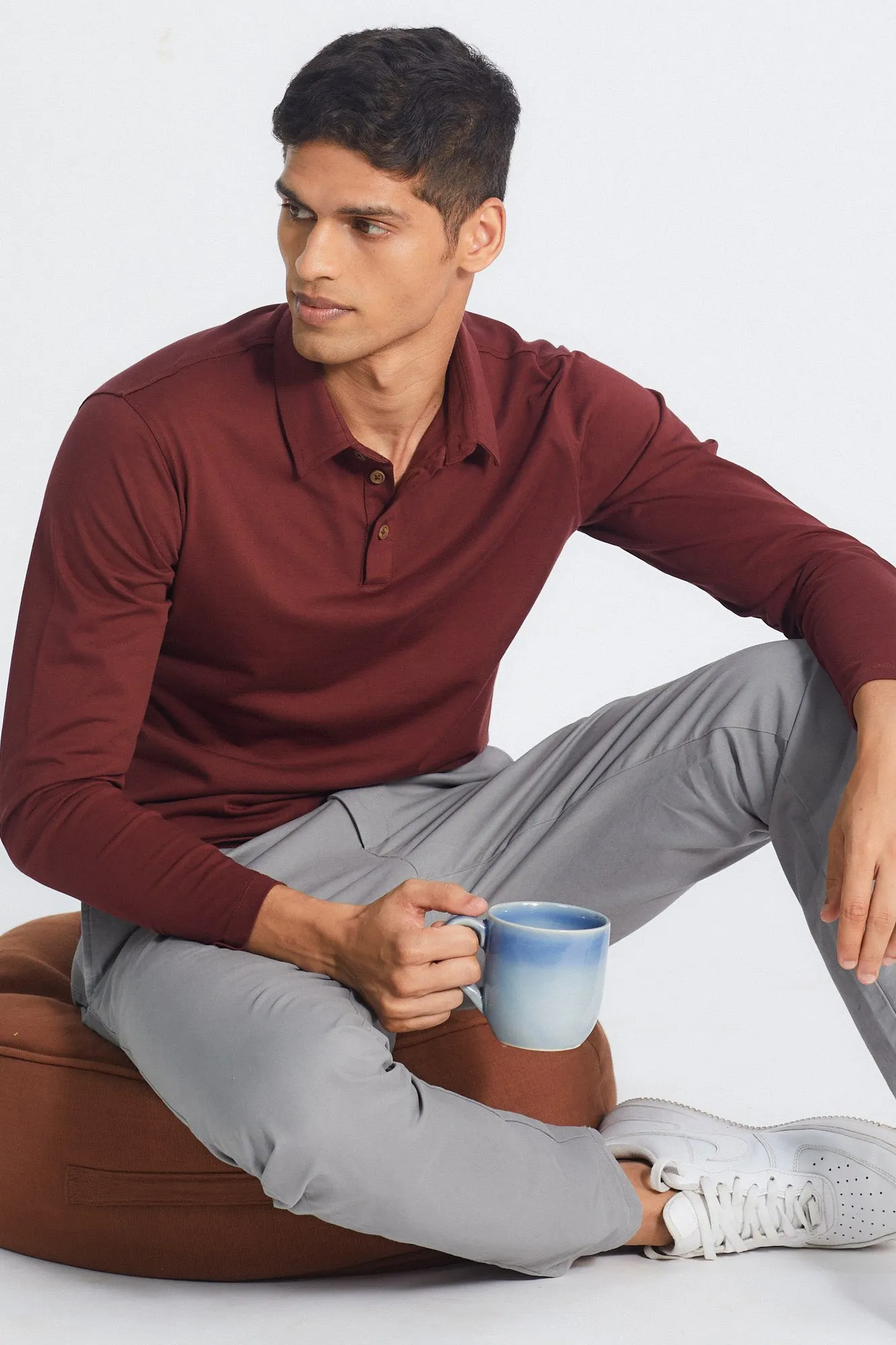 The Pima Polo | Long Sleeve