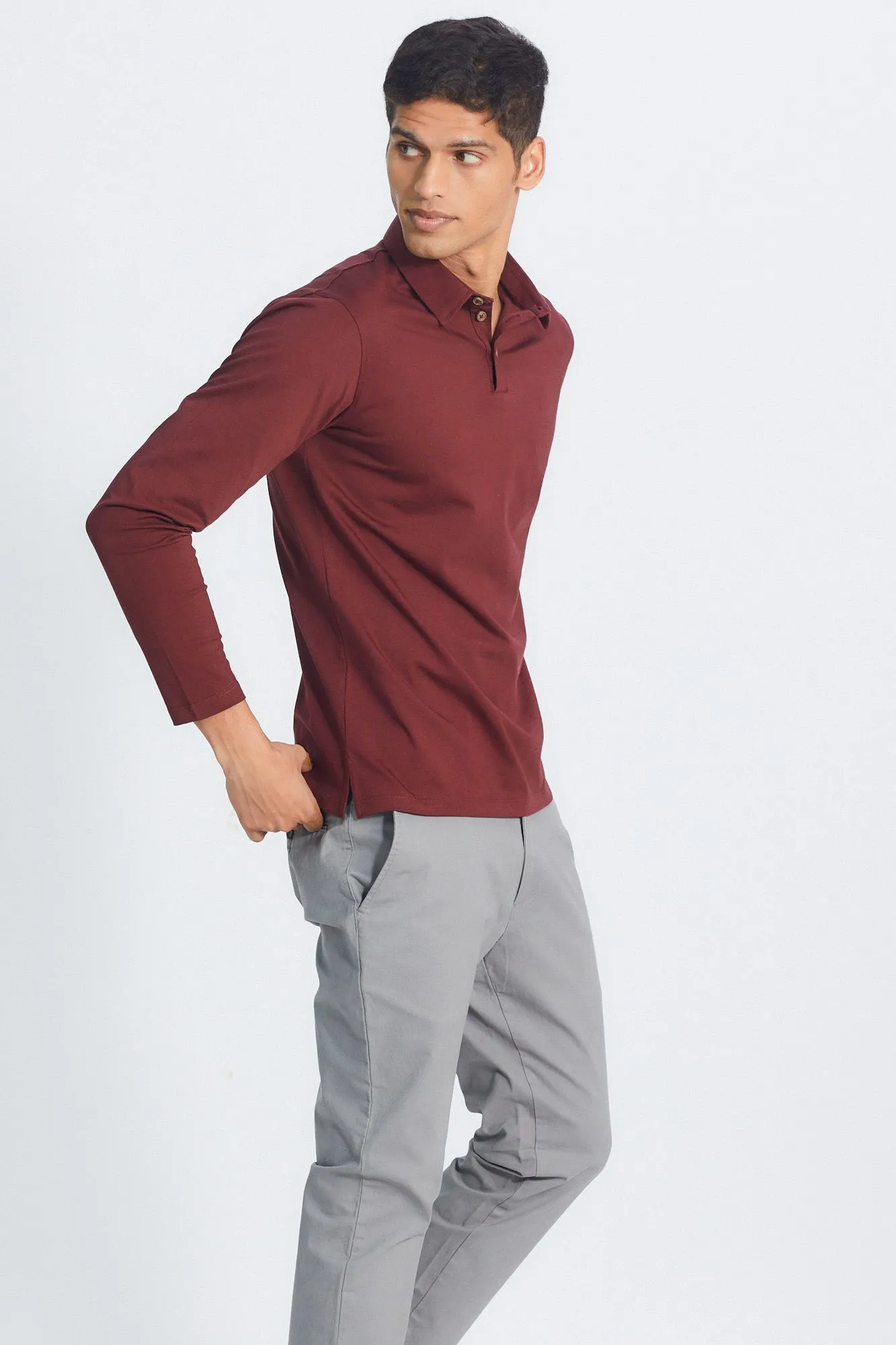The Pima Polo | Long Sleeve