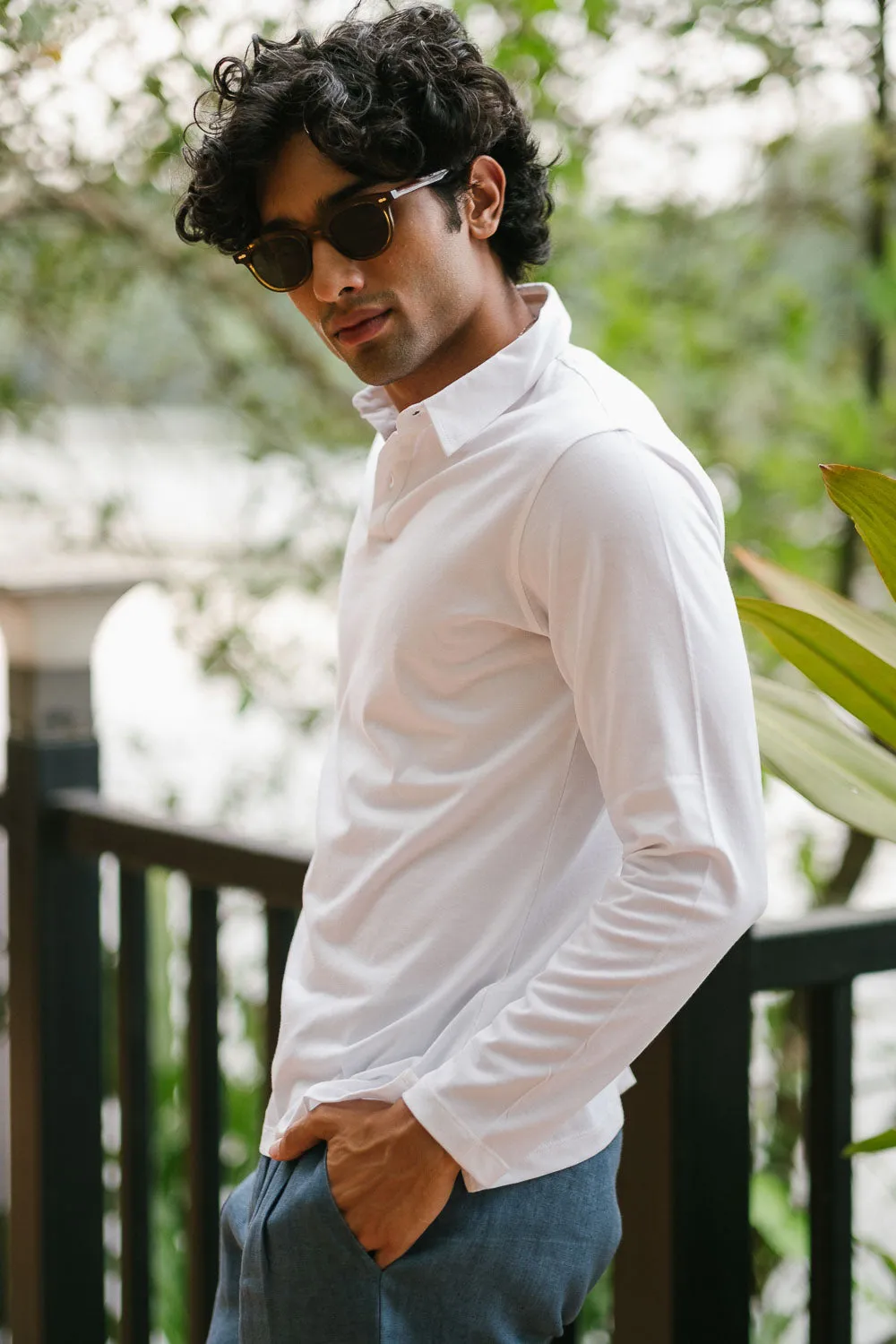 The Pima Polo | Long Sleeve