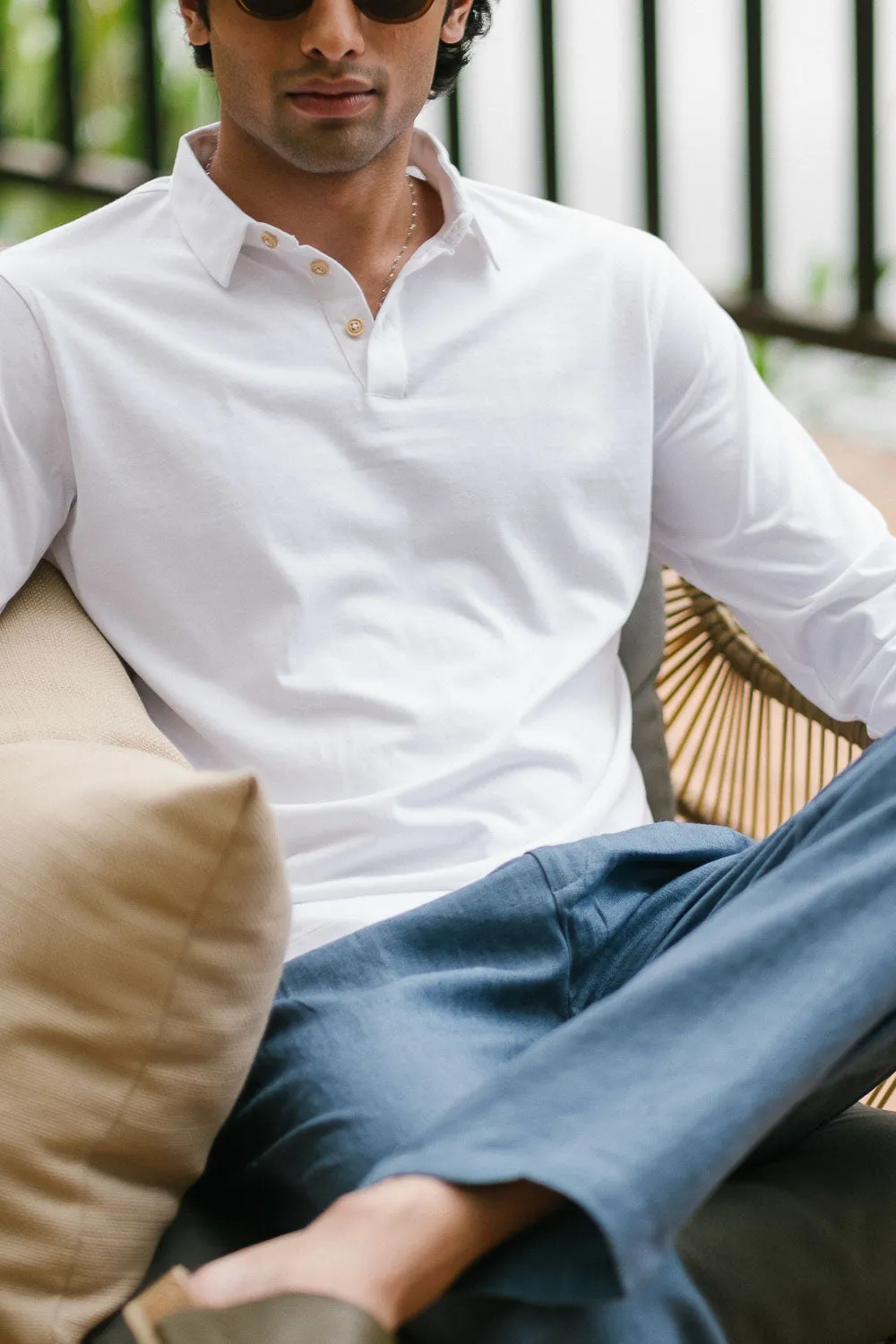 The Pima Polo | Long Sleeve