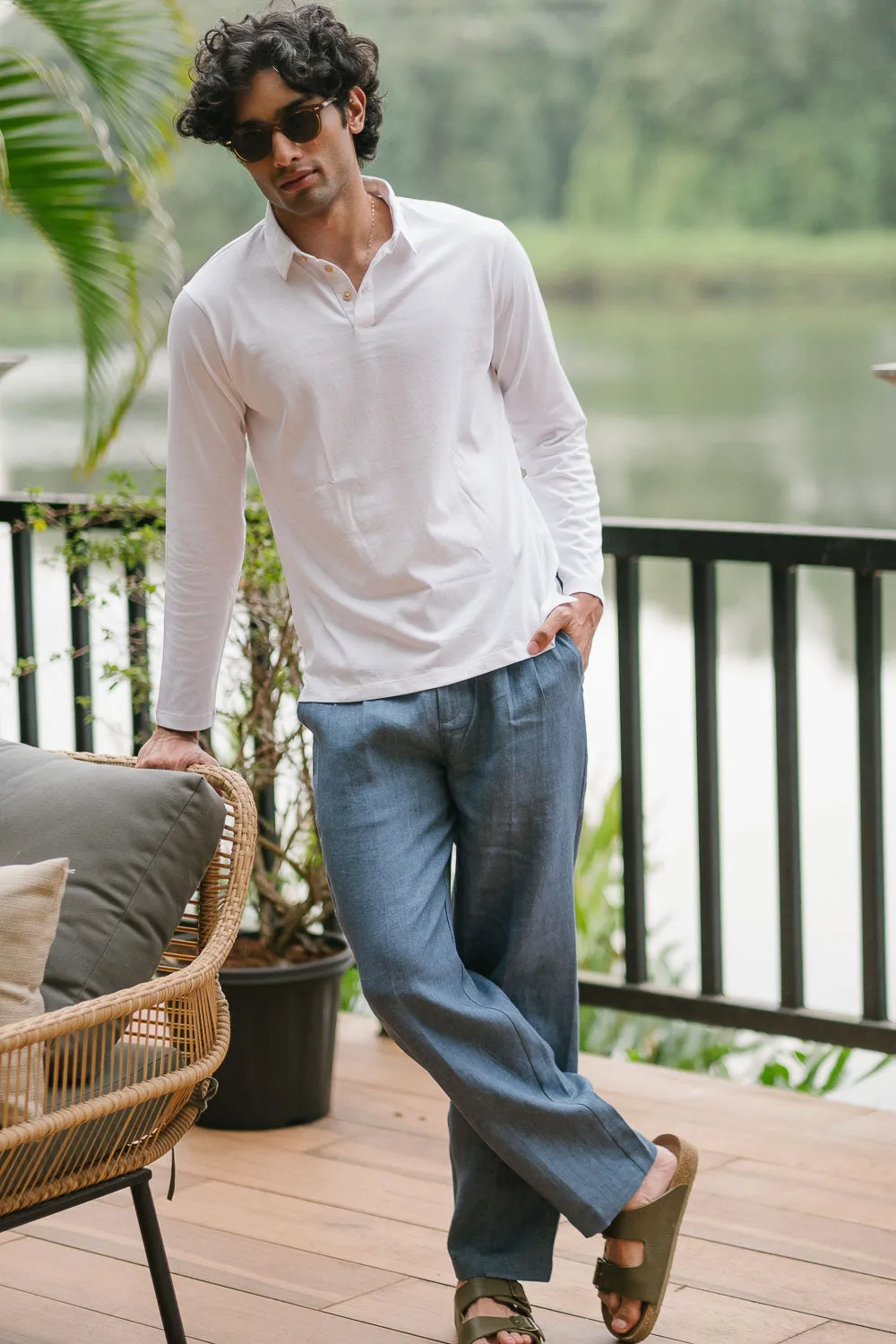 The Pima Polo | Long Sleeve