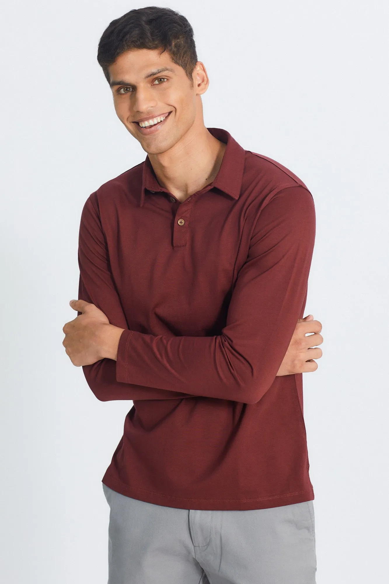 The Pima Polo | Long Sleeve
