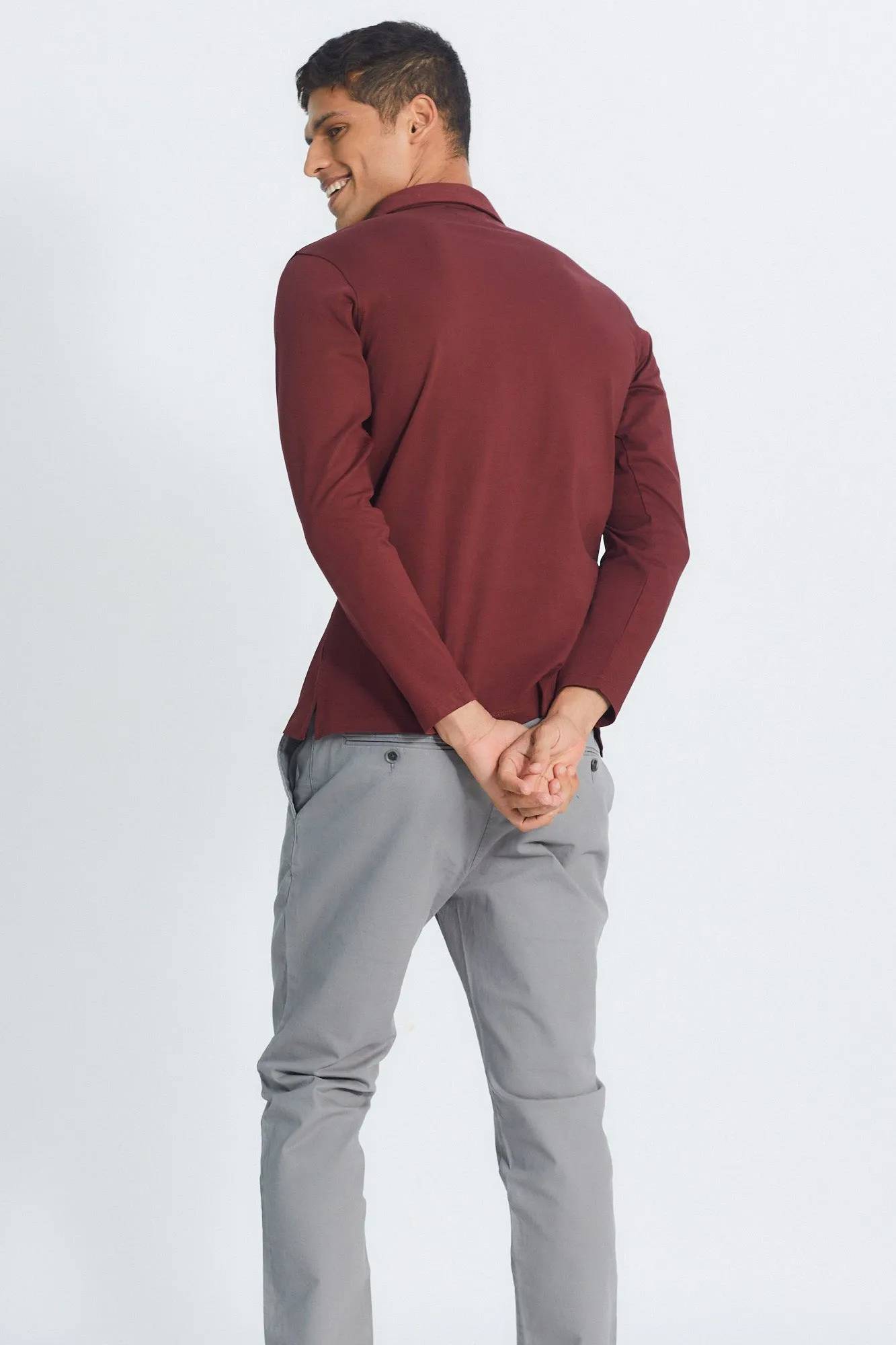 The Pima Polo | Long Sleeve