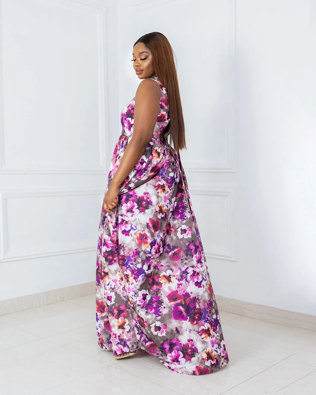 Tie Back Maxi