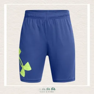 Under Armour: Youth Boys' Tech™ Big Logo Shorts - Blue/Green