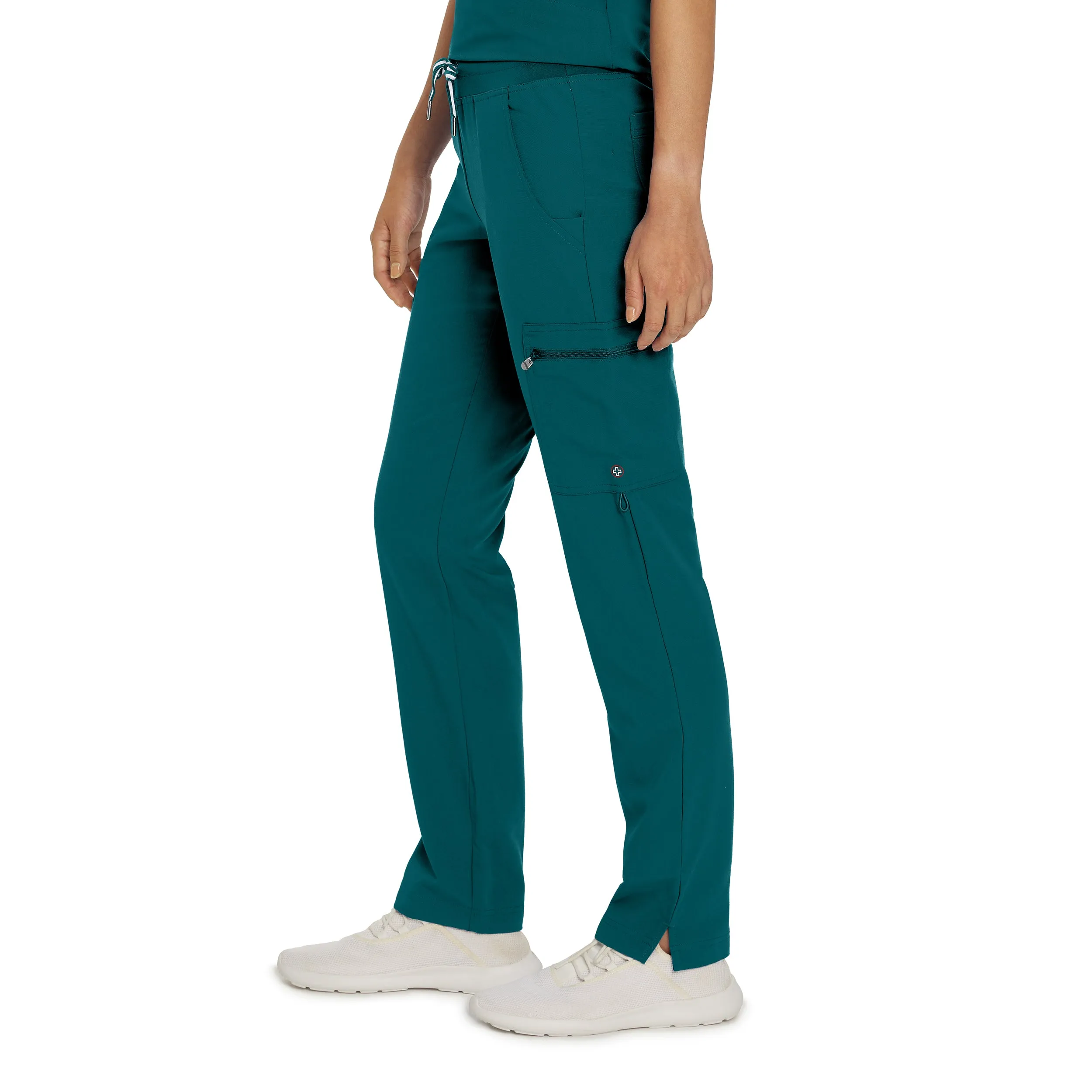 V-Tess 337 Women's Cargo Scrub Pants Caribbean