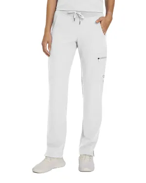 V-Tess 337 Women's Cargo Scrub Pants White
