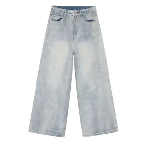 Washed Baggy Jeans