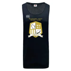 Waukesha Gold Rugby Tempo Vapodri Singlet by Canterbury