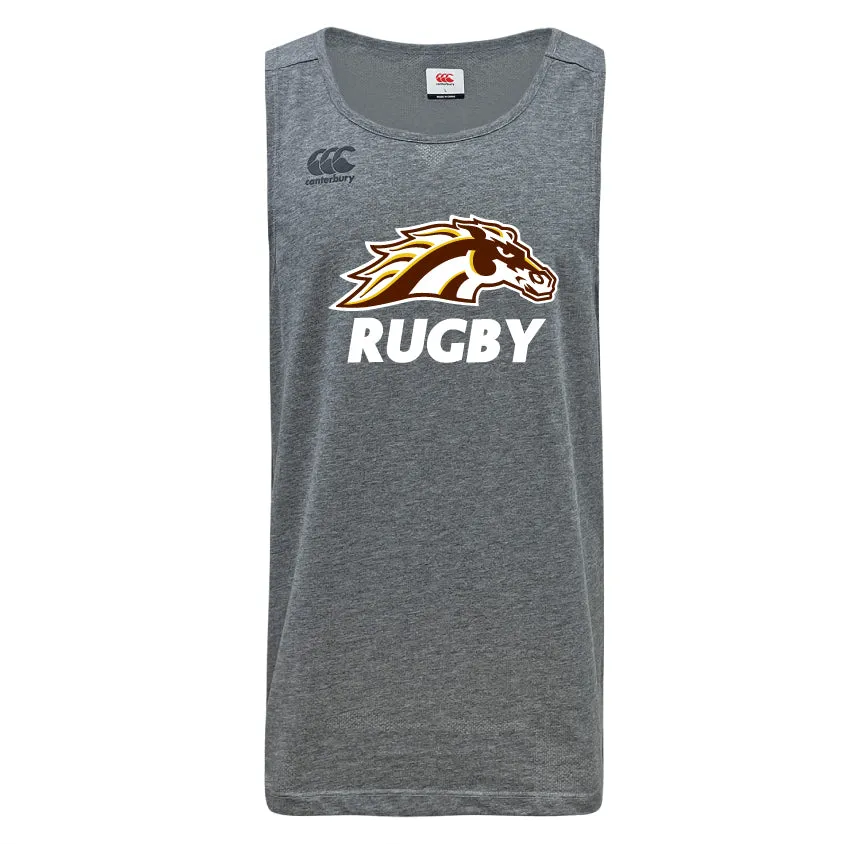 Western Michigan University Men's Rugby Tempo Vapodri Singlet by Canterbury