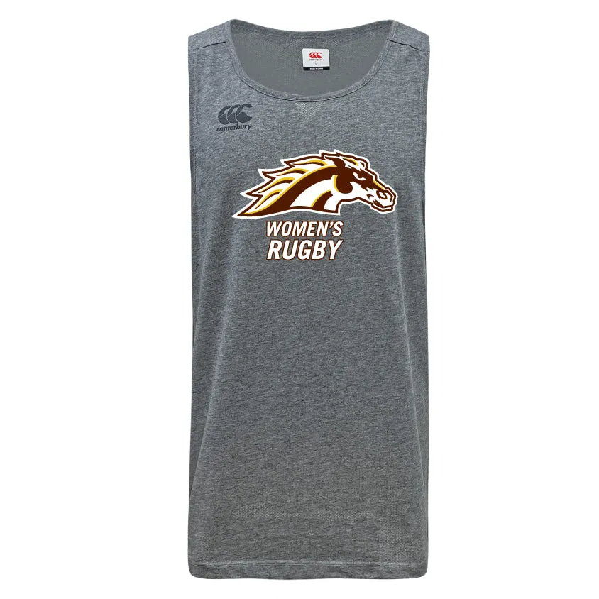 Western Michigan University Women's Rugby Tempo Vapodri Singlet by Canterbury