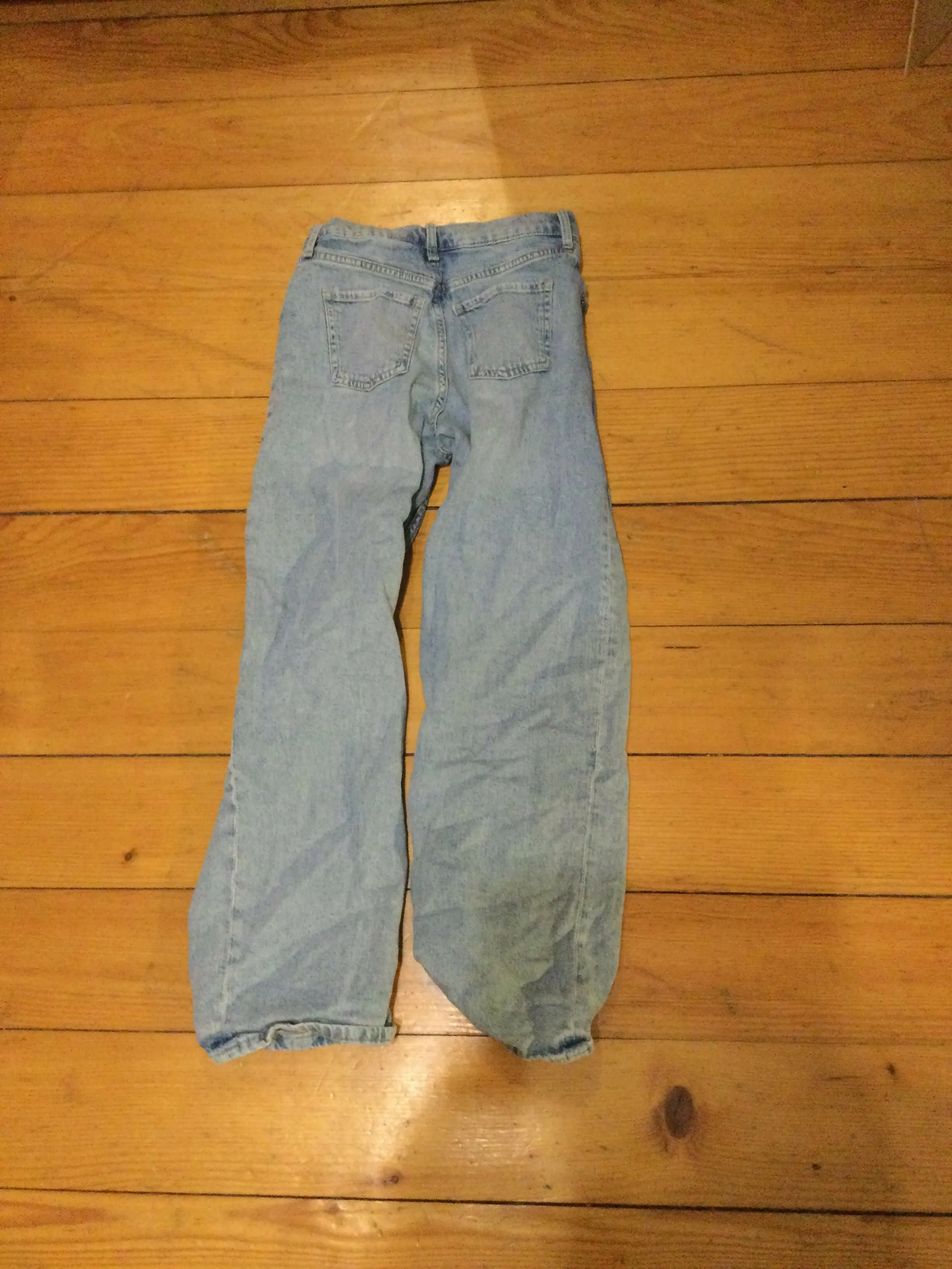 Wide Leg Adjustable Waist High Waist