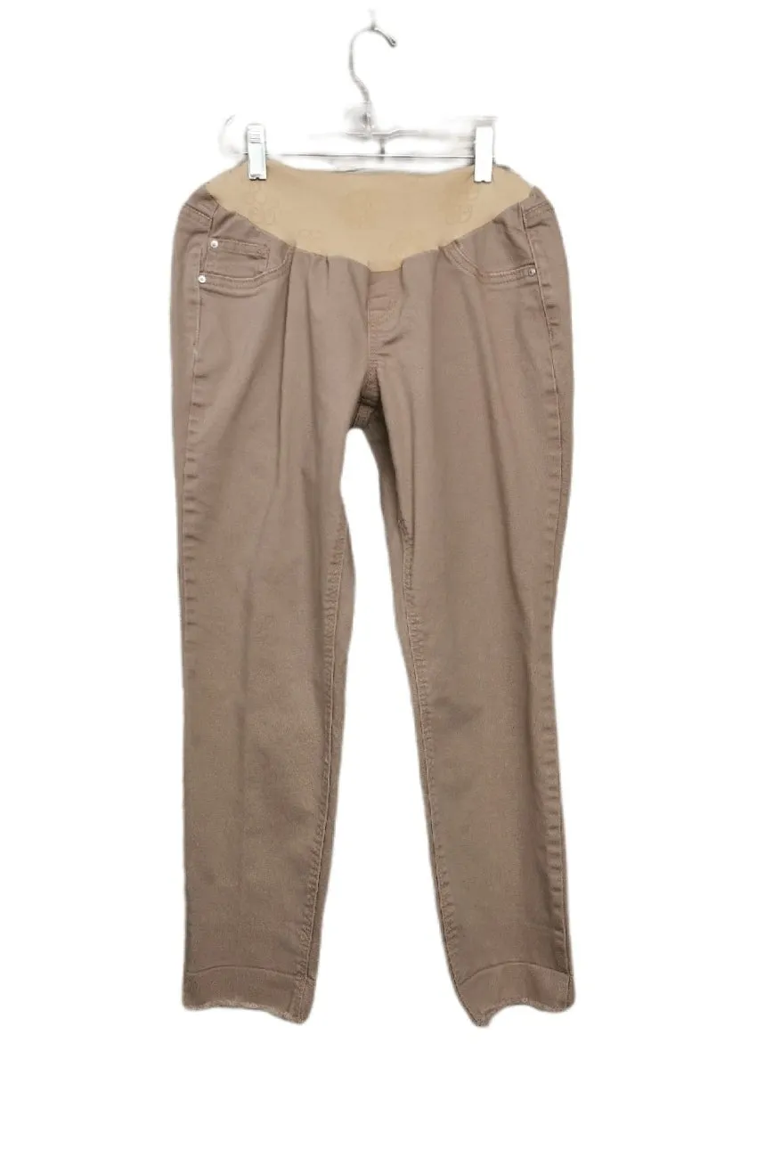 WOMENS SIZE LARGE - JESSICA SIMPSON MATERNITY, Skinny Jeans, Stretch, Full Belly Panel EUC B11