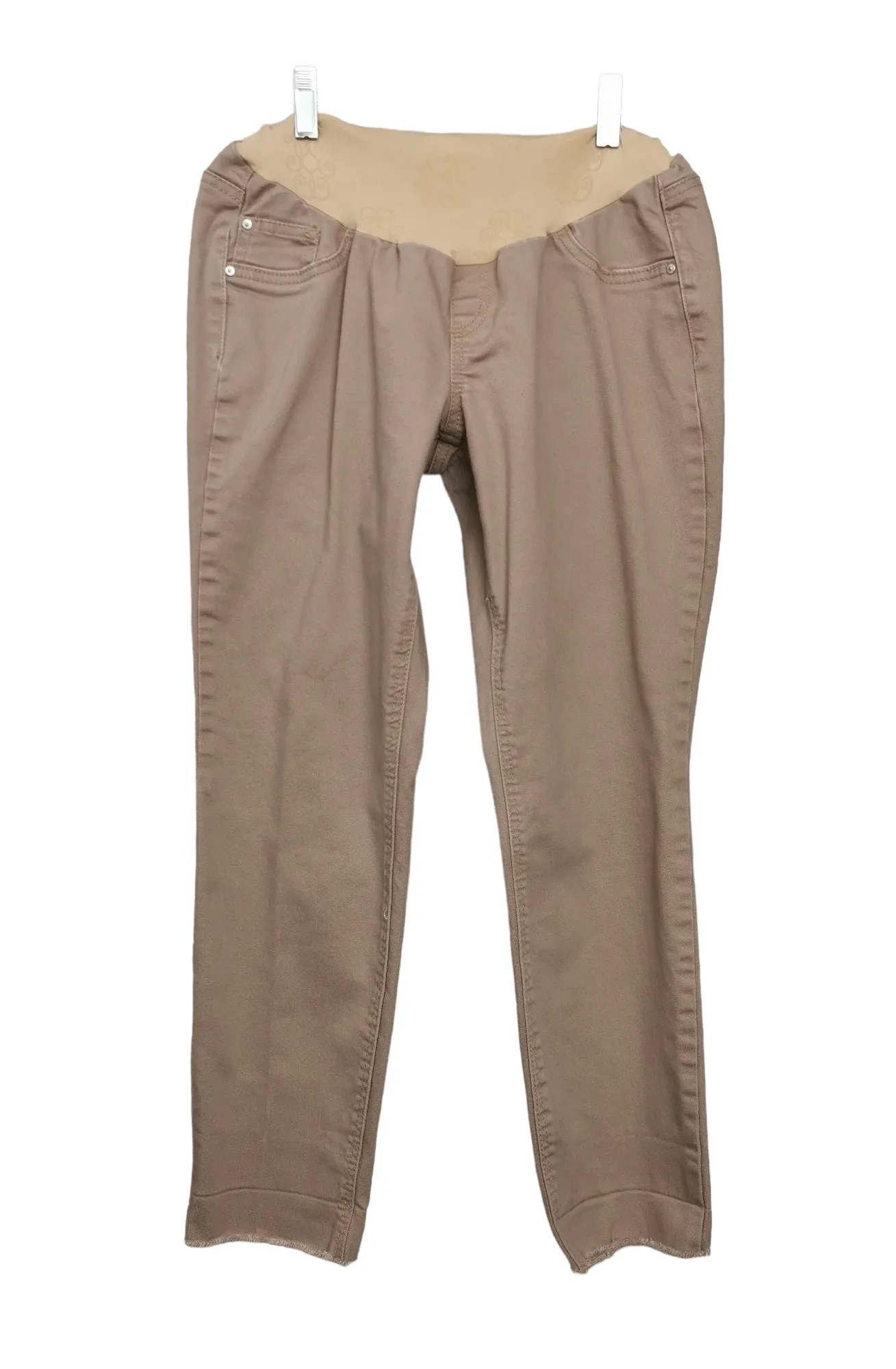 WOMENS SIZE LARGE - JESSICA SIMPSON MATERNITY, Skinny Jeans, Stretch, Full Belly Panel EUC B11