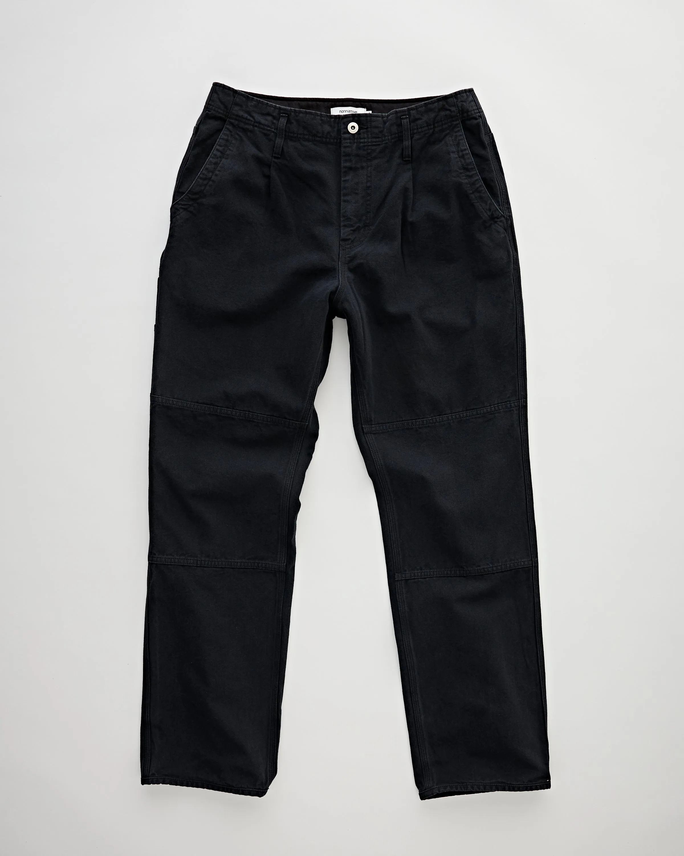 Worker Trousers Oxford Sulfur Dye Black